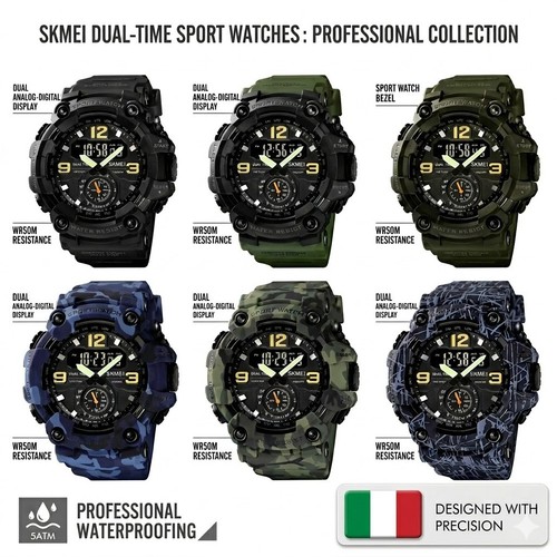 Skmei 1637 orologio - 1637, militare