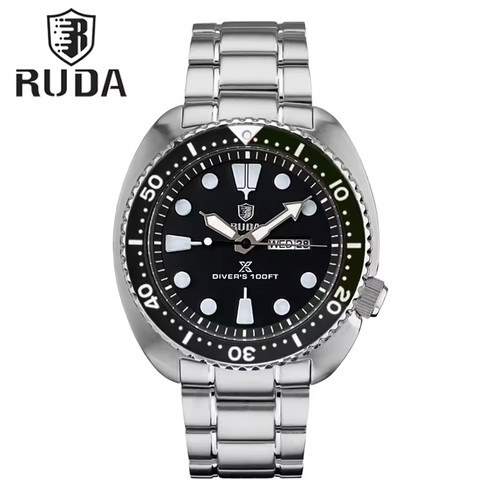 Ruda willard dive nero 45mm - ruda,