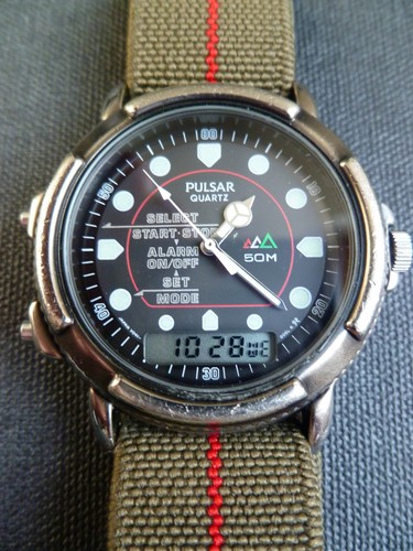 Orologio pulsar ana digi - pulsar, ana-digi