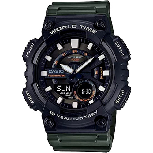Casio aeq 110w - aeq-110w-3avdf, orologio