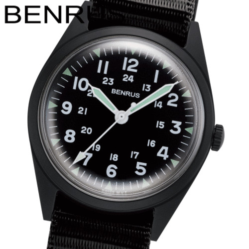 Orologio benrus dtu bkbk - orologio, dtu-2a-p-bkbk
