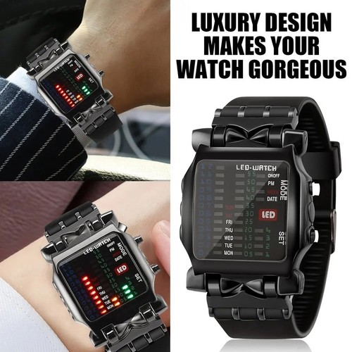 Orologio uomo lusso - orologio, led